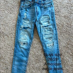 American eagle distressed jeans